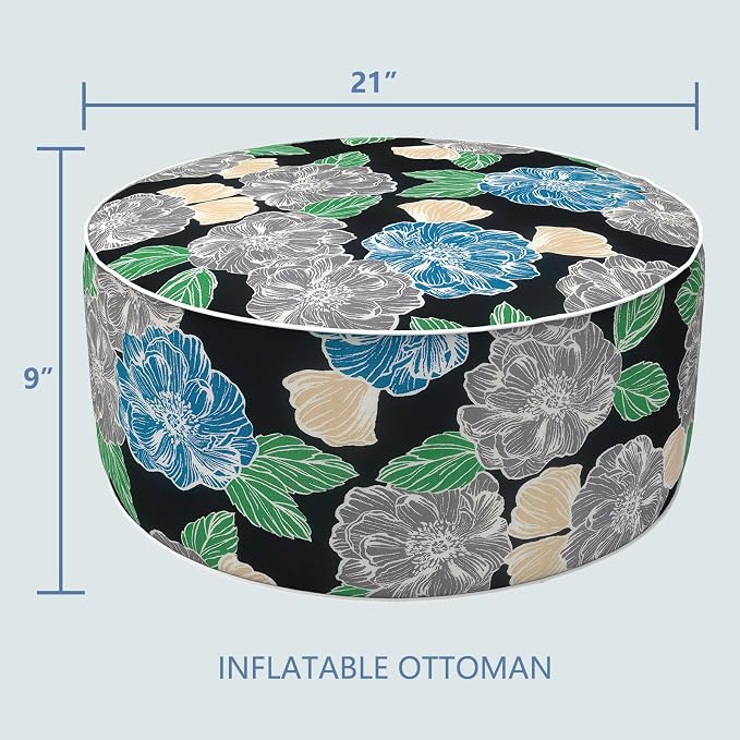 LVTXIII Inflatable Stool Ottoman Footrest - Image 3