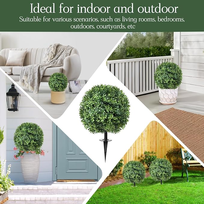 Artificial Topiary Bushes for Outdoors - Image 5
