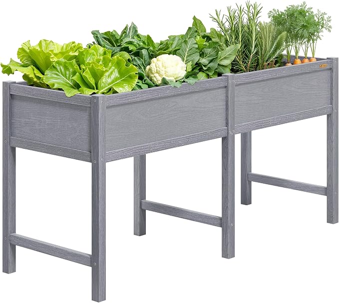 TT Nature HDPE Raised Garden Bed by TTNature