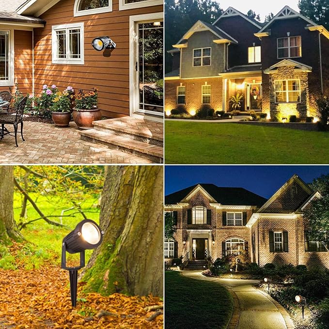 ZUCKEO Low Voltage Landscape Lights 5W LED Landscape Lighting 12V 24V Outdoor - Image 6