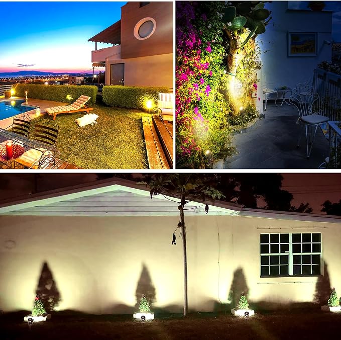 10W Dusk to Dawn Led Light 120V 3000K 1000lm Warm White Landscape Outdoor - Image 5