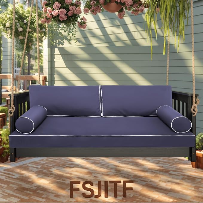 Outdoor Twin daybed Cushion Cover, - Image 4