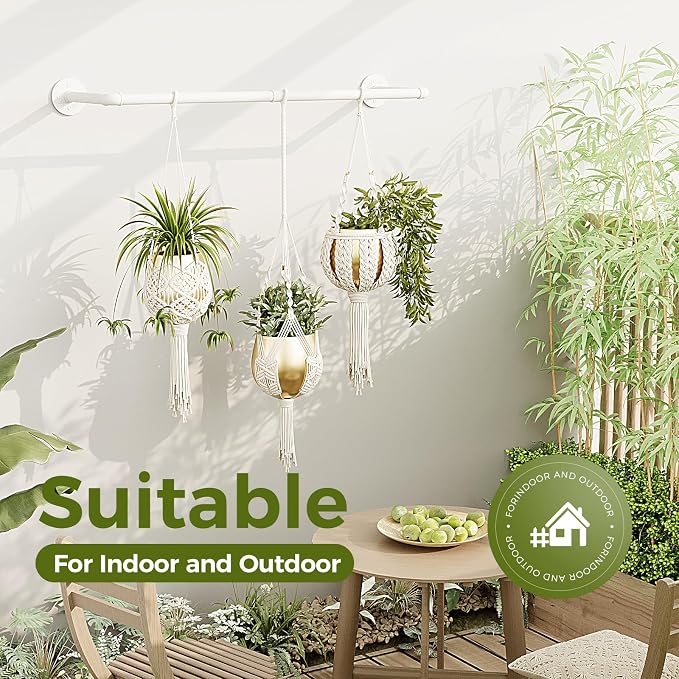 Bamworld Hanging Planters for Indoor Plants Plant Hanger Indoor Hanging Plant - Image 5