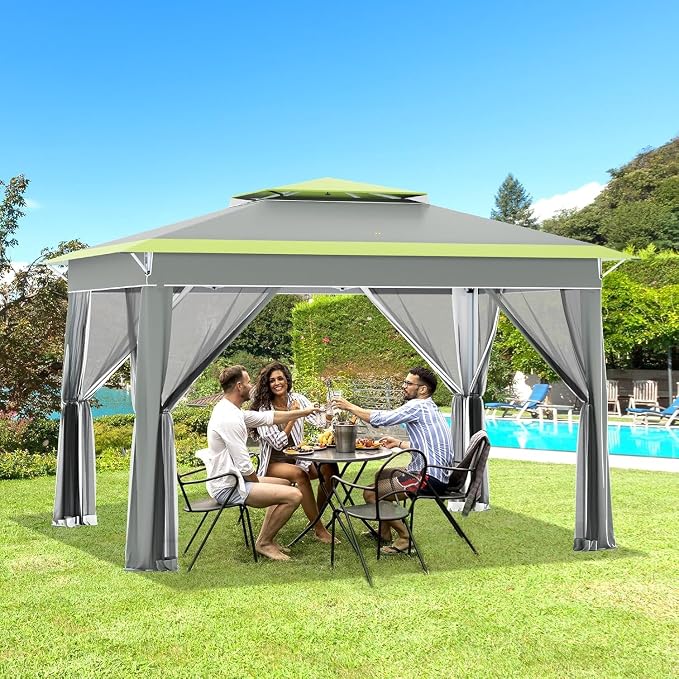 ECOTOUGE 11 FT Pop Up Canopy Tent - Image 5