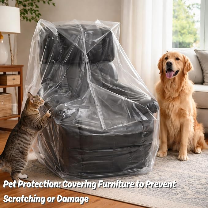 Wowfit Furniture Cover Dust-Proof Moving Bag - Image 4