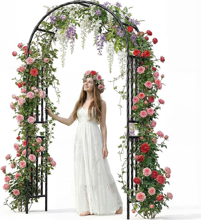 Garden Arbor - PE Garden Arch Trellis by AnythingYouWant