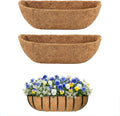 2 Pcs 24 Inch Trough Coco Liner by Unknown