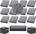Outdoor Cushion Covers Set, Replacement by SUKAIKEQA