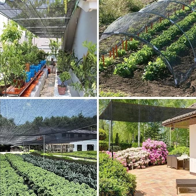 Shade Cloth for Plants Greenhouse, 40-50% Sunblock Shade Sails -for Outdoor - Image 7