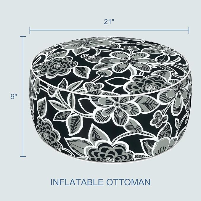 LVTXIII Indoor/Outdoor Inflatable Ottoman - Image 3