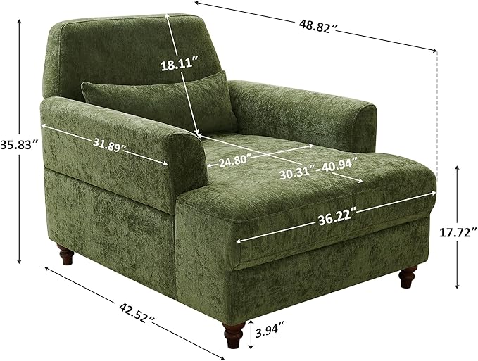 Chaise Lounge Chair Indoor - Image 2