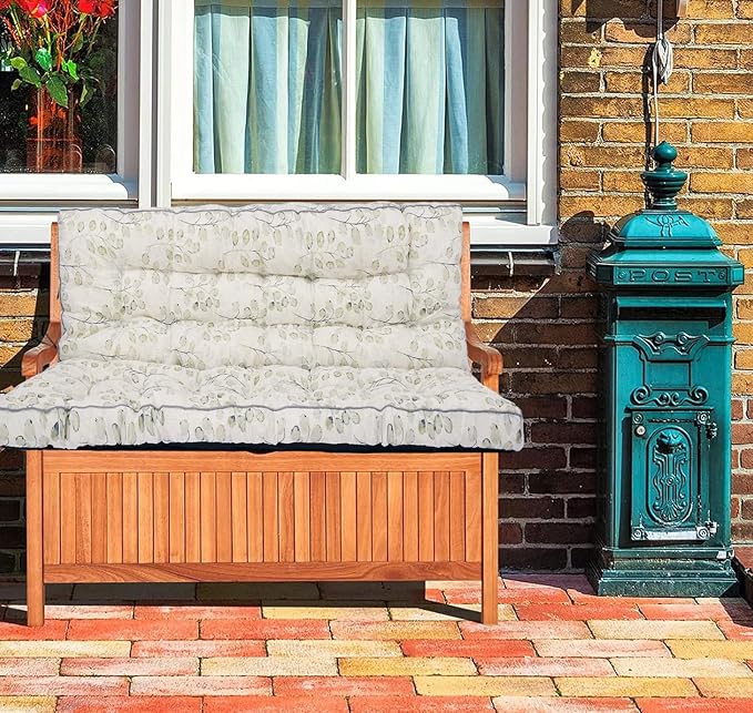 Waterproof Porch Swing Cushion Replacement, 2–3 Seat Swing Seat Cushion - Image 4