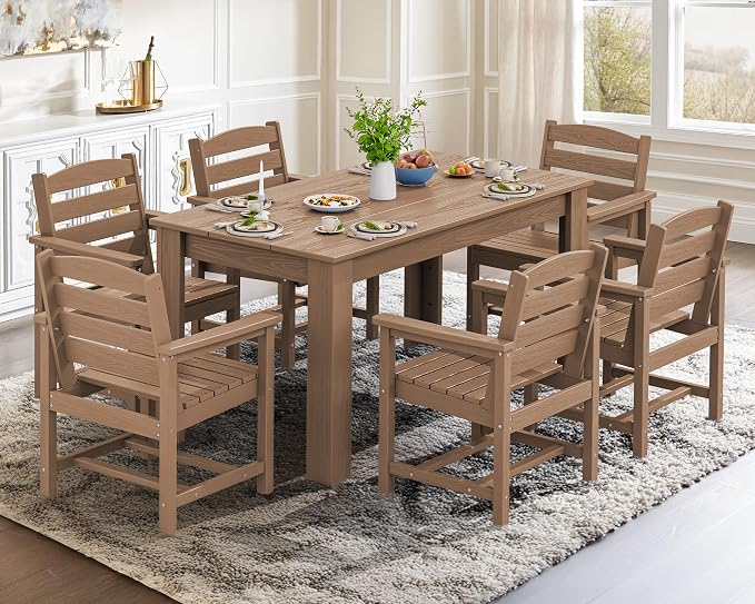 SERWALL Patio Dining Sets for 8, Outdoor Dining Sets for 8 Person - Image 7