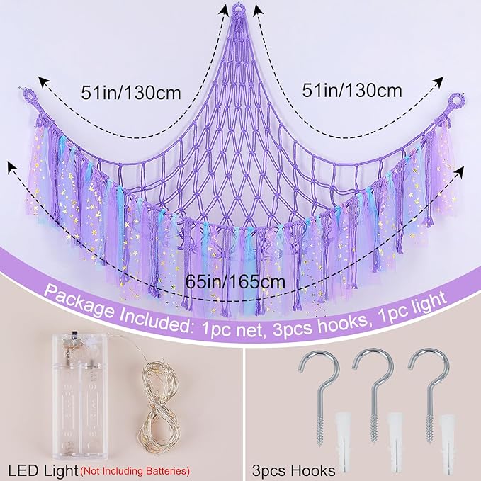 FIOBEE Stuffed Animals Net or Hammock - Image 3