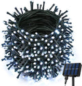 Joomer Solar Christmas Lights Outdoor, 105FT 300 LED 8 Modes Solar String by Joomer