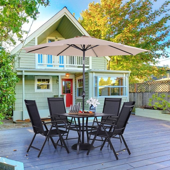 PHI VILLA Outdoor Patio Dining Set - Image 8