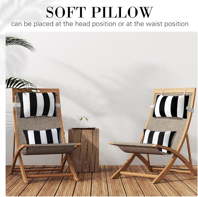 4 Pcs Chaise Lounge Pillow - Image 7