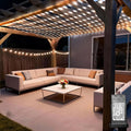 Lovelite 10ft x 10ft Net Lights, 280LED Gazebo Lights Outdoor 8 Modes Timer by Lovelite