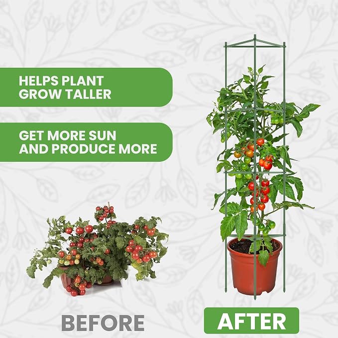 K-Brands Tomato Cage – Premium Tomato Plant Stakes Support Cages Trellis - Image 9