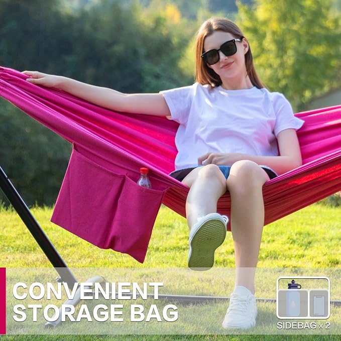 PNAEUT Double Hammocks with Stand - Image 4