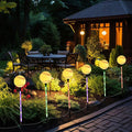 Solar Lights Outdoor, Baseball Theme LED Stake Light by AUGPET