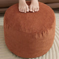 Pouf Ottoman Foot Stools with Foam Small Ottoman by WSOFRLAC
