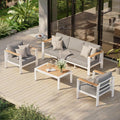 Aluminum Outdoor Patio Furniture Set by Oasbira