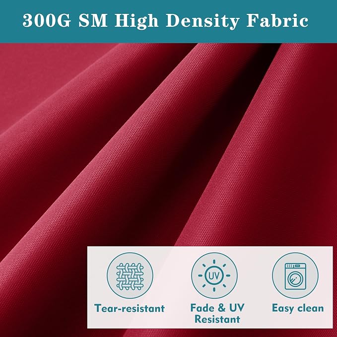 Chaise Lounge Cushion for Outdoor Furniture, Waterproof Fade and Tear Resistant - Image 2