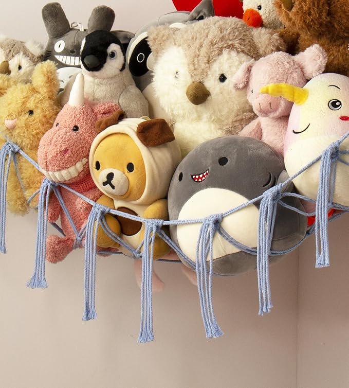 Stuffed Animal Storage Hammock Large Toy Hammock Net - Image 3