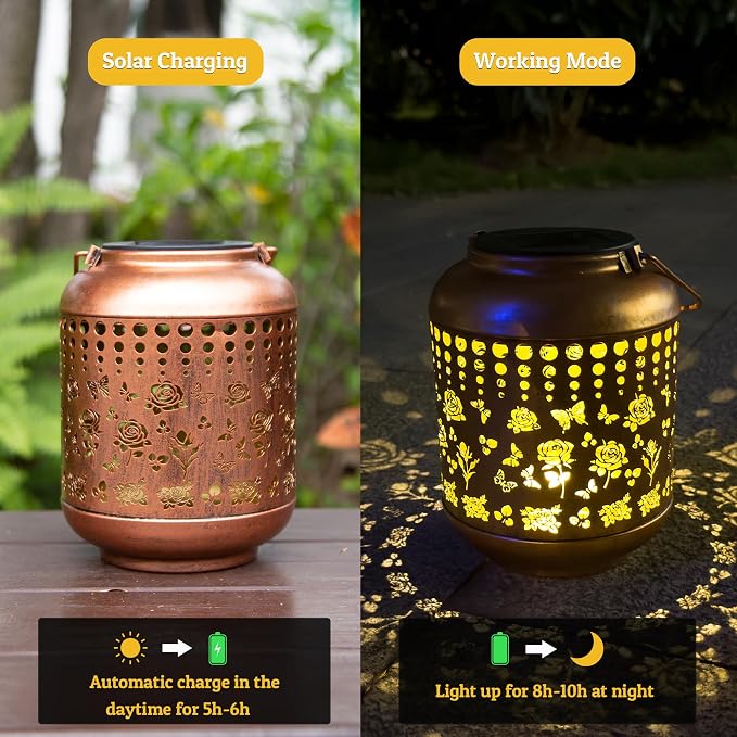 Butterfly Solar Lanterns Outdoor Waterproof, Butterfly Gifts - Image 7