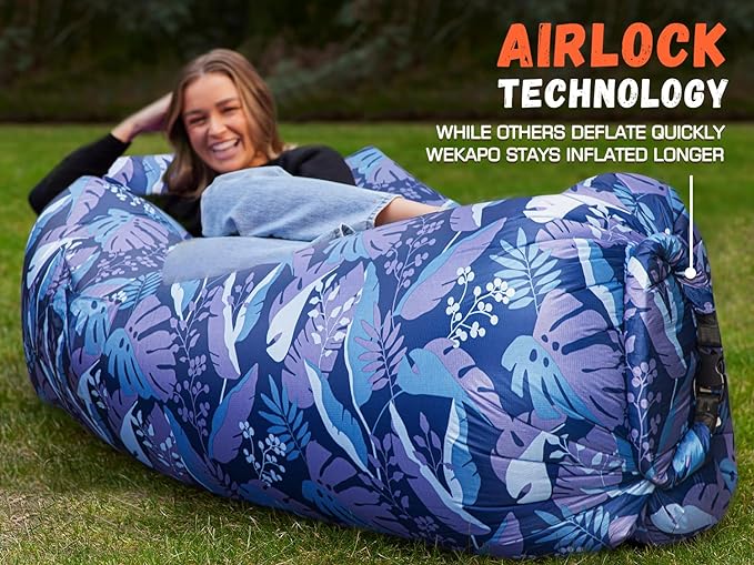 WEKAPO Inflatable Couch Air Lounger Chair - Image 5