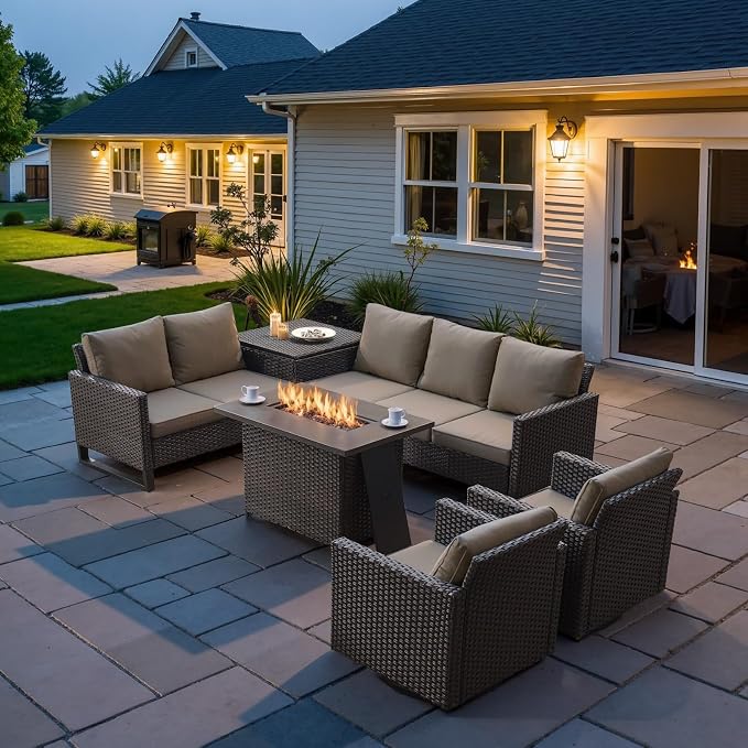 Belord 6-Piece Outdoor Sectional Furniture Set by Belord