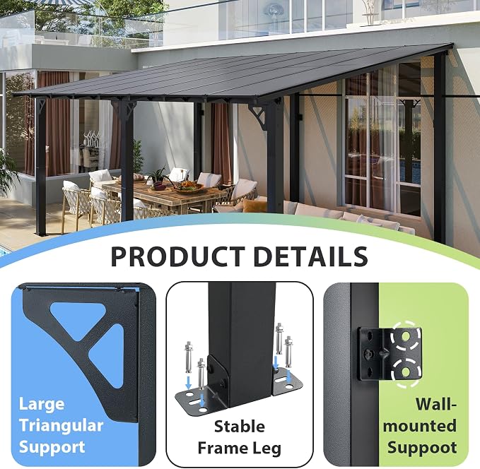 Aoxun 16'x 10' Premium Gazebo - Image 2