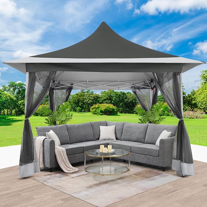 COBIZI 12x12 Pop up Canopy Gazebo on Clearance, Outdoor Canopy Tent - Image 2