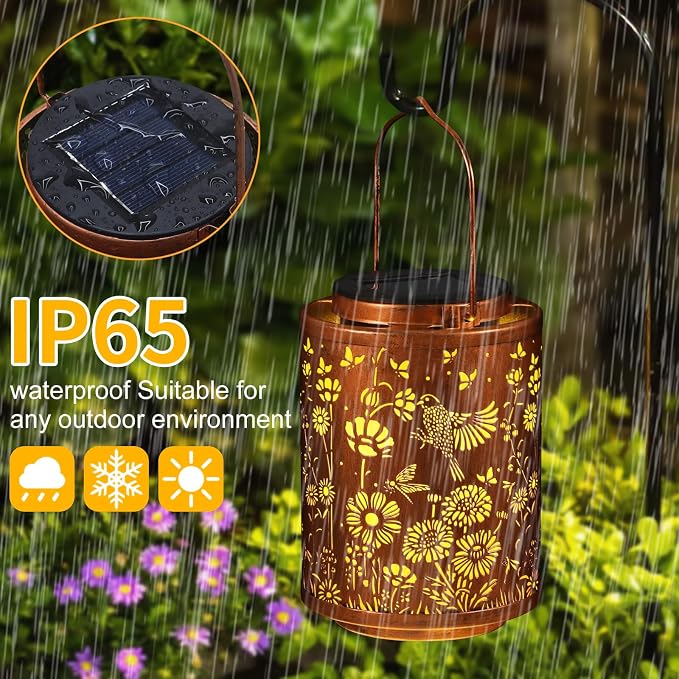 Solar Lanterns Garden Decor Birthday Gifts - Image 3