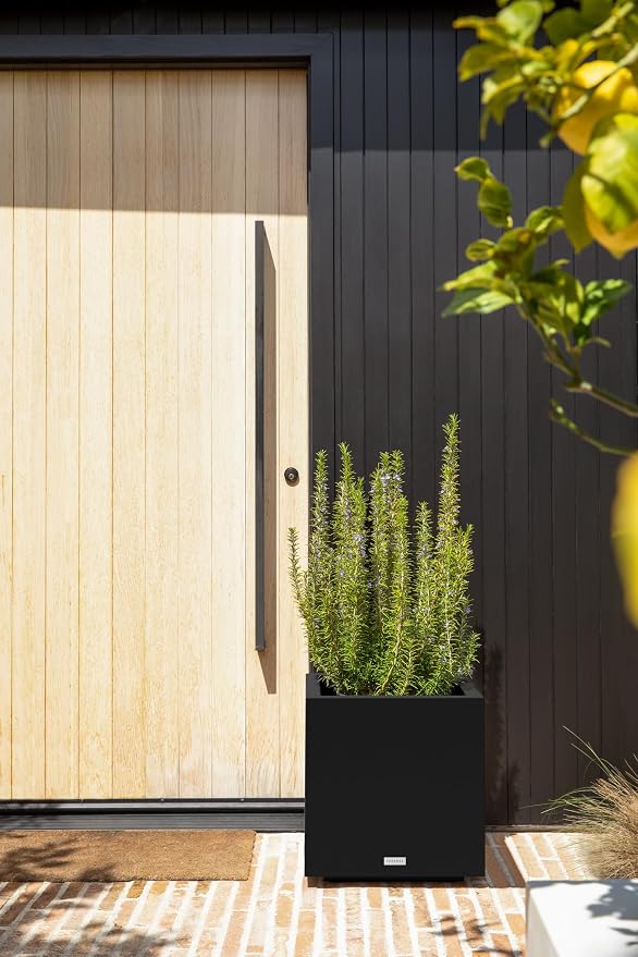 Veradek Block Series Cube Plastic Planter - Image 4
