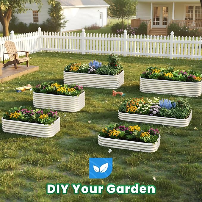 Quictent Galvanized Raised Garden Bed Kit Tall, - Image 7