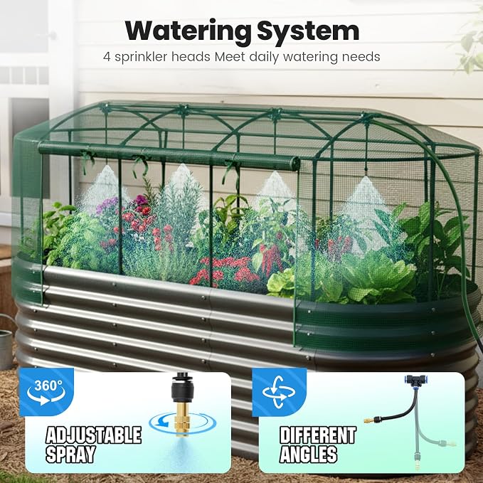 Quictent Galvanized Raised Garden Bed Kit - Image 3