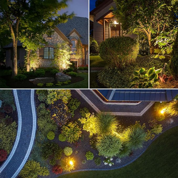 Banord Outdoor Landscape Lighting, 10 Pack Low Voltage LED Spot Lights - Image 7