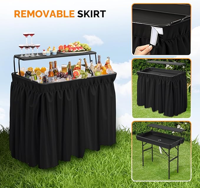 VINGLI Portable Cooler Table - Image 5