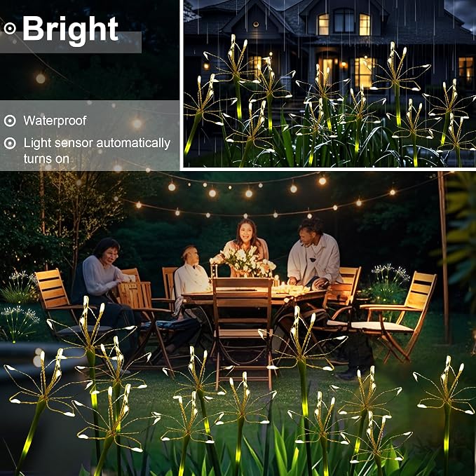 Solar Garden Lights Decor: Gardening Gifts - Image 2