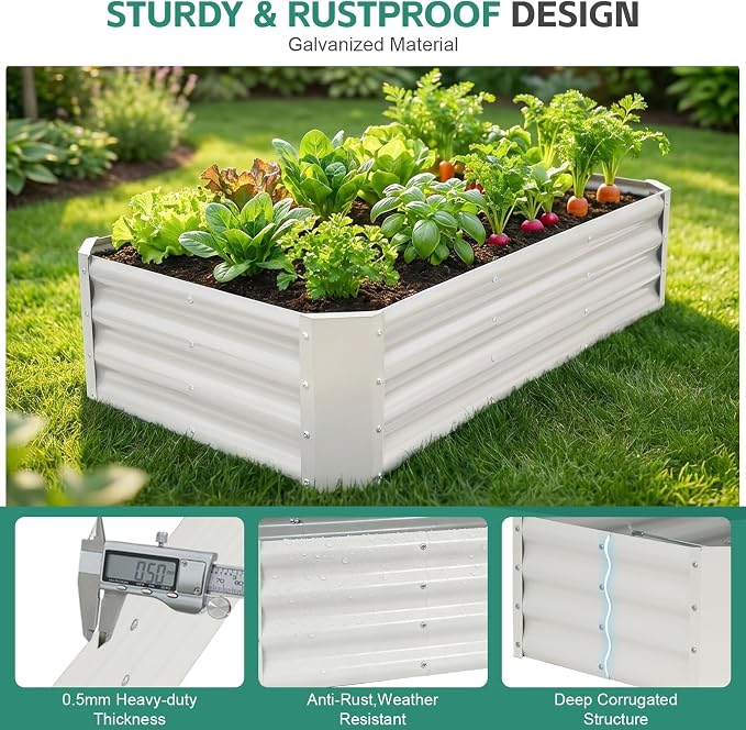 Galvanized Raised Garden Bed - Image 5