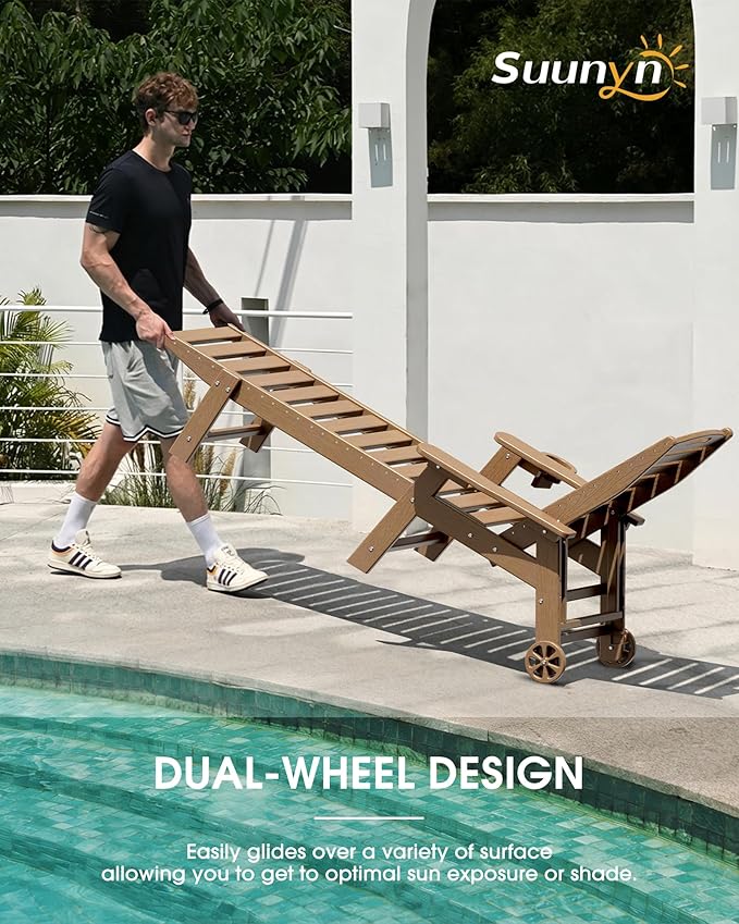 Chaise Lounge Outdoor, Lounge Chair Outdoor - Image 3