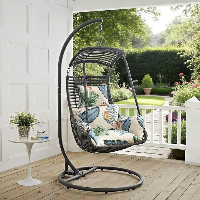 Egg Chair Cushions Indoor Outdoor Hanging Basket Chair Pads Replacement Patio - Image 4
