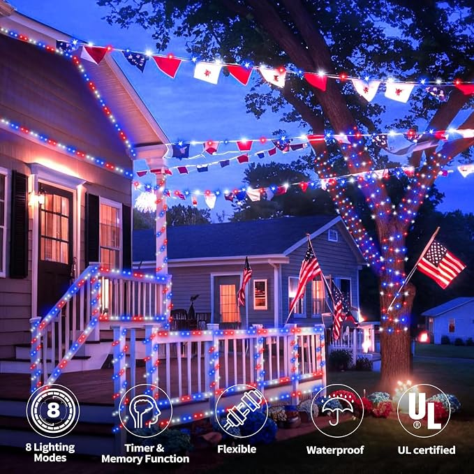 200ft LED Rope Lights Outdoor, 1440 LED Flexible Tube Lights - Image 3