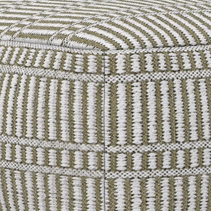 SIMPLIHOME Safford Square Pouf - Image 8