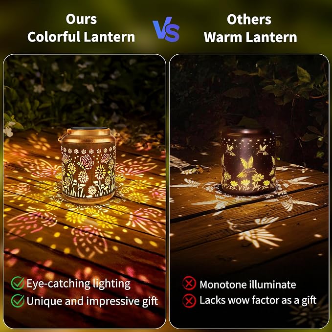 Brizled Butterfly Solar Lantern Lights - Image 3