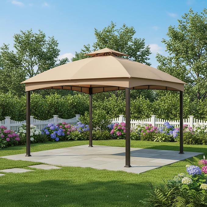 Garden Winds Reinforced RipLock 350 Replacement Canopy Top Cover Compatible - Image 2