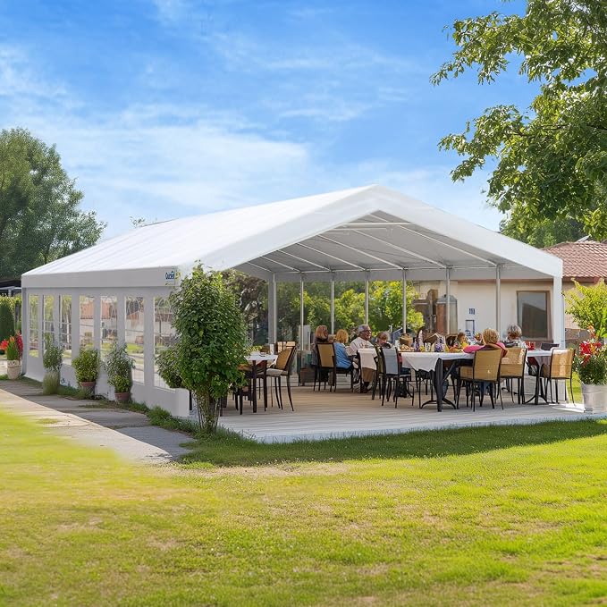 Quictent 20x50ft Heavy Duty Party Tent Outdoor Canopy Tent Carport Wedding - Image 7