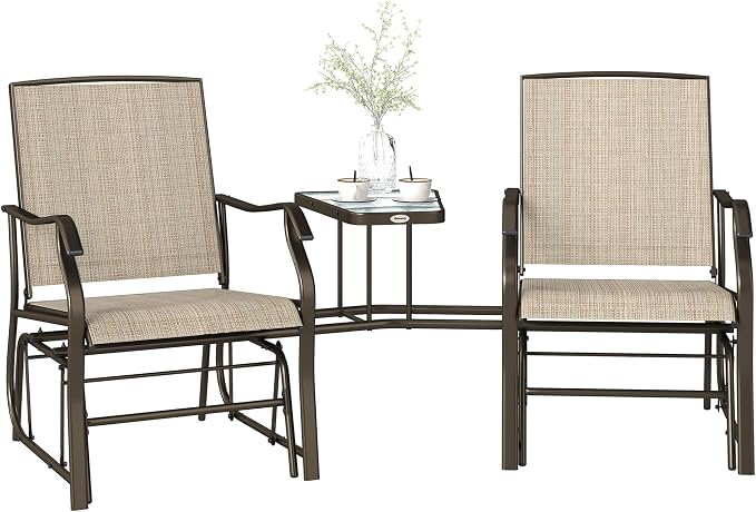 Outsunny Outdoor Glider Chairs by Outsunny